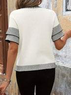 Short Sleeve Plus Size Top